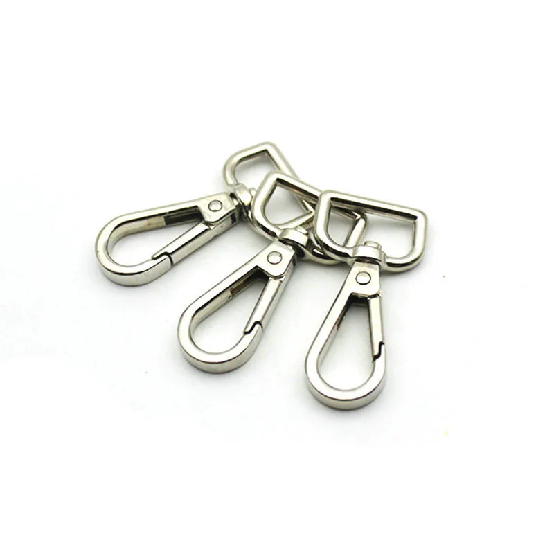 Metal Handbag Bag Clasps Lobster Swivel Trigger Clips Snap Hooks 20mm Buckles Carabiner Gold Silver Bronze