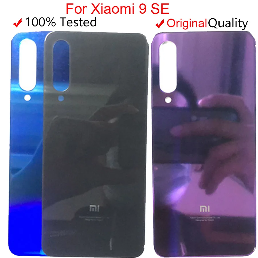

For Xiaomi Mi 9 SE Back Battery Cover Rear Door Housing Case Glass Panel 9 SE Replacement For Xiaomi Mi9 Se Battery Cover