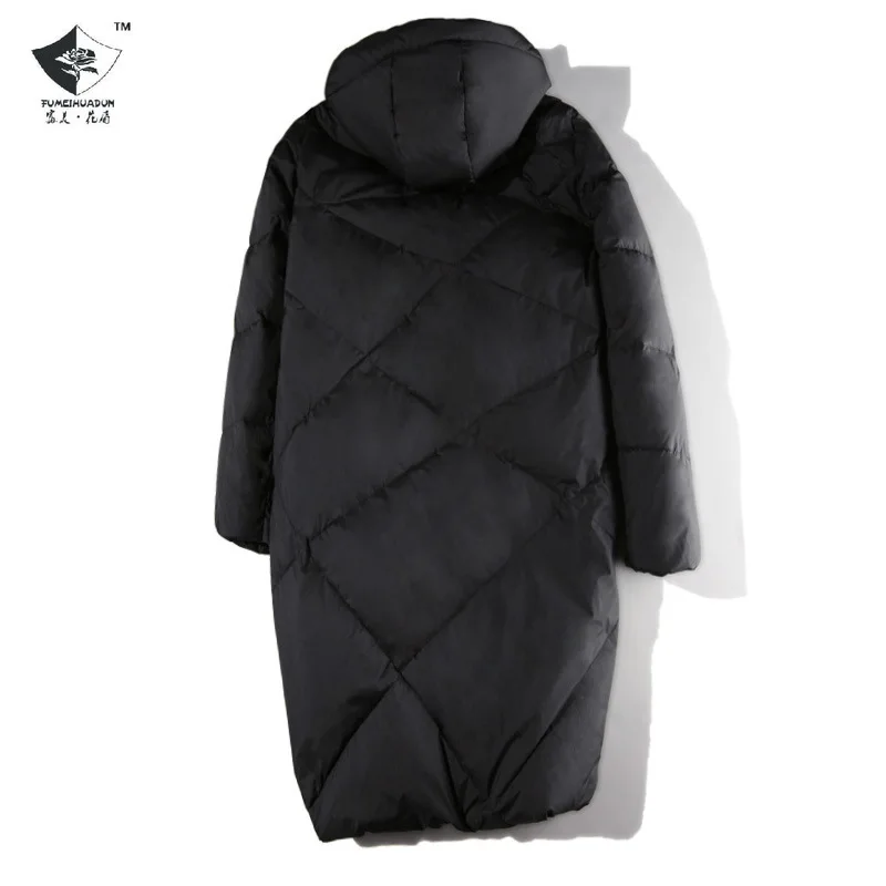

90% white down jacket women long thickened down jacket women white down coat women down parkas black wool coat wool coat