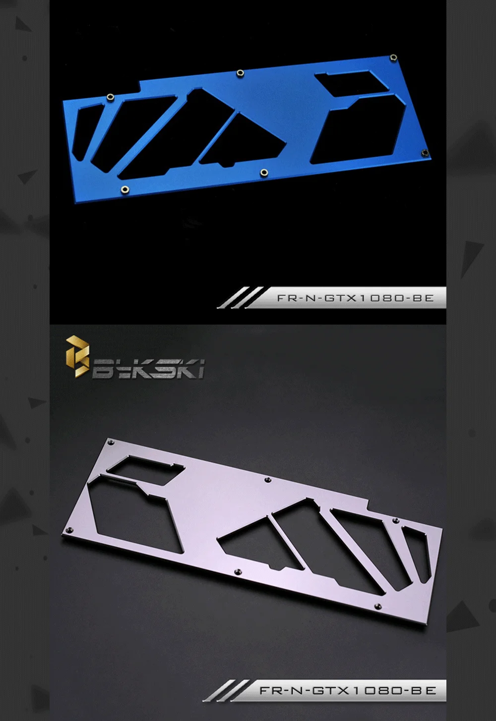 Bykski FR-N-GTX1080-BE, дизельный двигатель с водяным Охлаждением Блок объединительная панель для NVIDIA основатель Edition GTX1080TI/1070/1080/ TITAN X