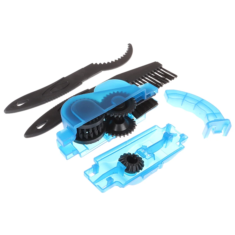 

Portable Bicycle Chain Cleaner Bike Brushes Scrubber Wash Tool Mountain Cycling Cleaning Kit Outdoor Accessory
