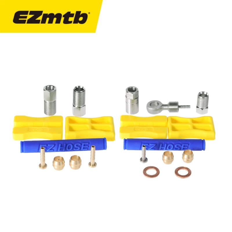 1 комплект EZmtb оливковый шланг адаптер велосипедный тормоз вставка масло