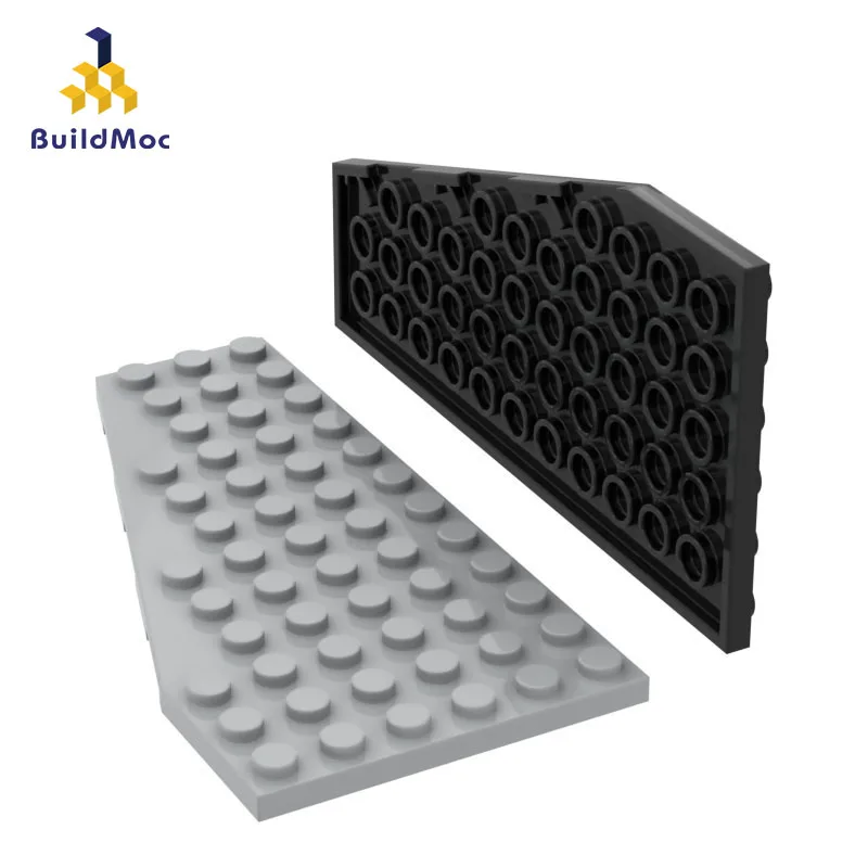 

1 PCS MOC Blocks Assembles Particles 30355 6x12 wedge plate left Building Blocks Parts DIY Educational gift Toys for children