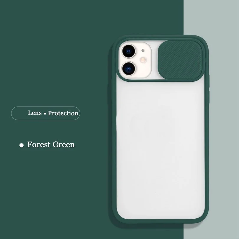

Camera Lens Matte transparent Protection Case For 12 MiNi 12 Pro Max 11 Pro 8 7 6 6s Plus Xr Xs Max X SE 2020 Soft Cover