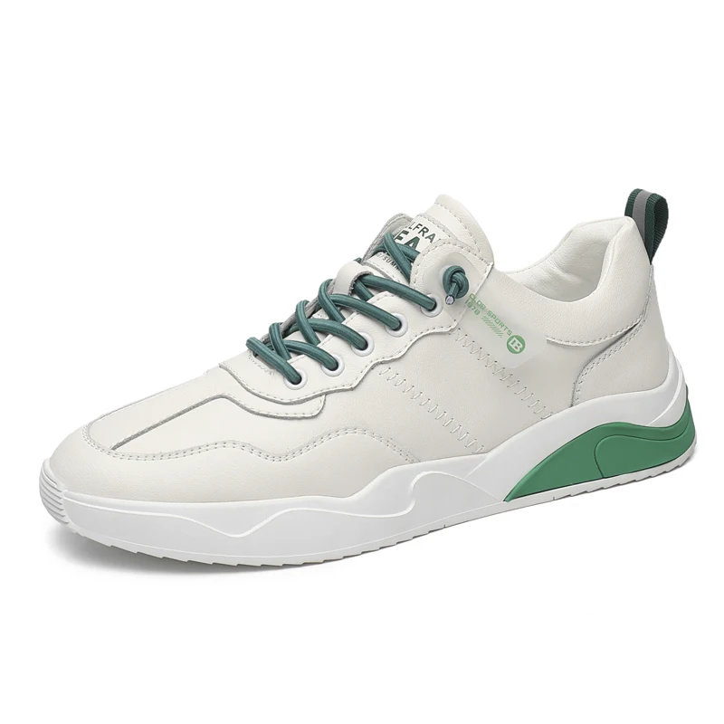 

2021 men's casual shoes summer new fashion flat bottom breathable sports shoes light shoes tennis shoes leather men's shoes