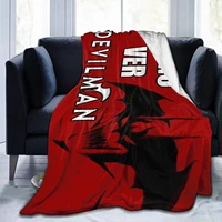 devil man cry baby ultra soft micro fleece blanket couch for adults or kids