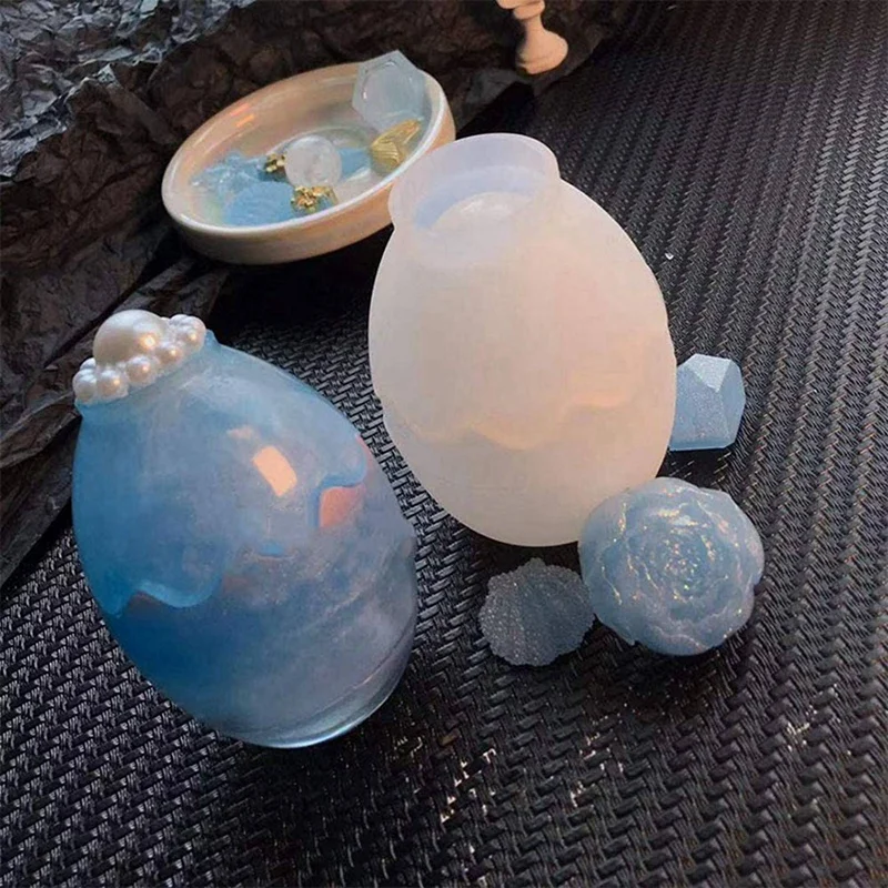 

8Pcs Silicone Epoxy Resin Casting Art Molds with Epoxy Resin Molds with Heart Shape 9-Slot Epoxy Molds