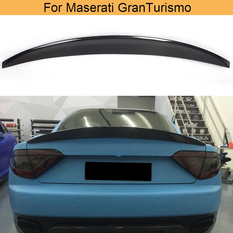 Задний спойлер для багажника из углеродного волокна крыло Maserati GT granтуризм Coupe 2 Door