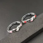 Модное Открытое кольцо со знаком зодиака, кольца с изображением милой свиньи для влюбленных, подарок на день рождения