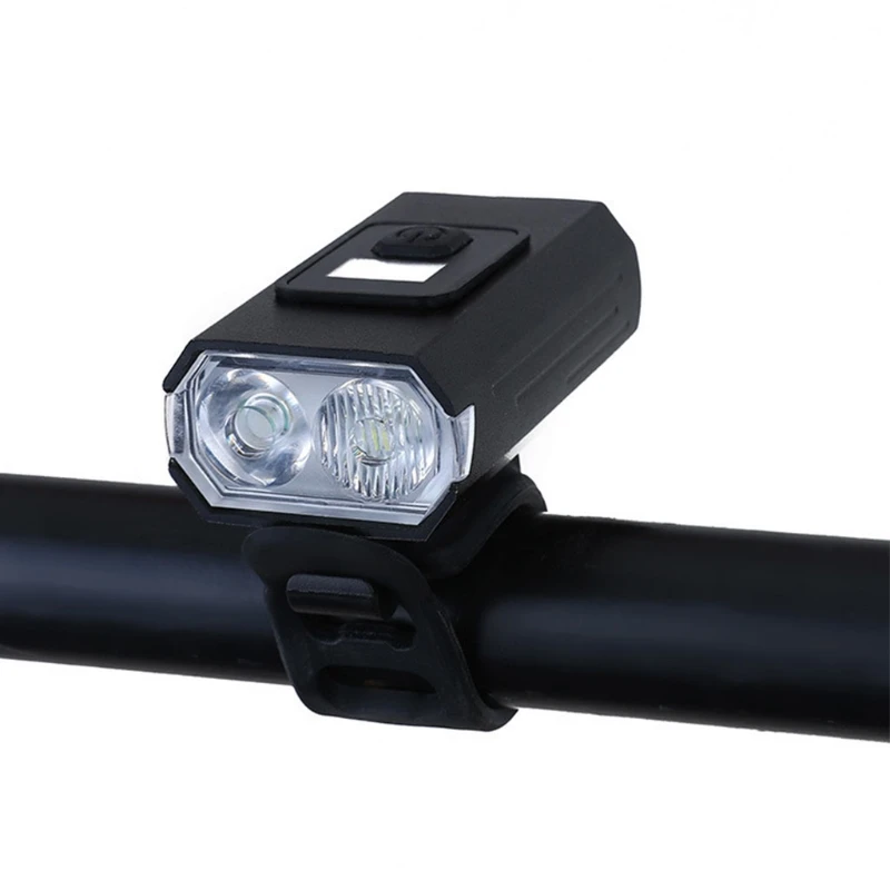 

T6 Bicycle Headlight Digital Battery Display Night Riding Bike USB Rechargeable