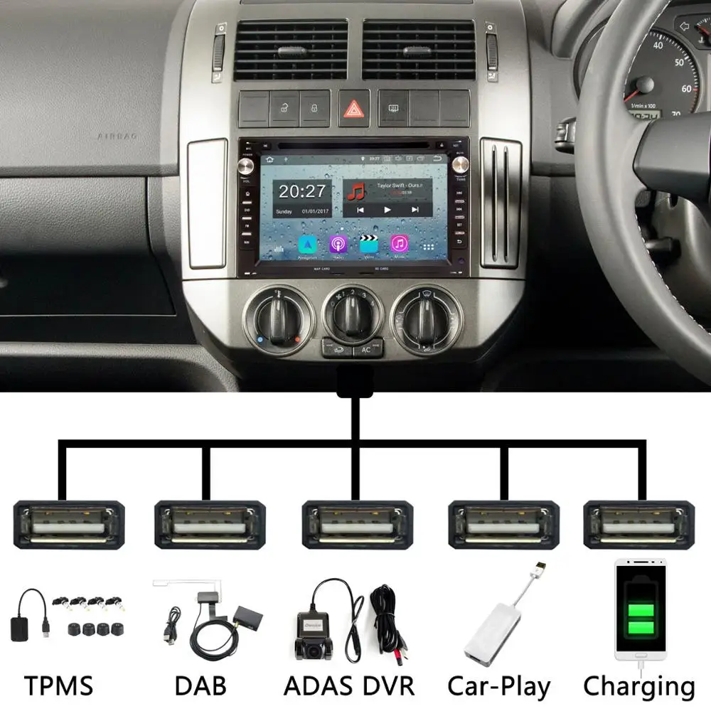 PX6 Восьмиядерный Android 9,0 4 Гб+ 64 Гб USBx5 для Volkswagen VW Bora Polo MK3 MK4 Passat B5 MK5 Sharan GOLF IV Jetta автомобильный радиоприемник gps