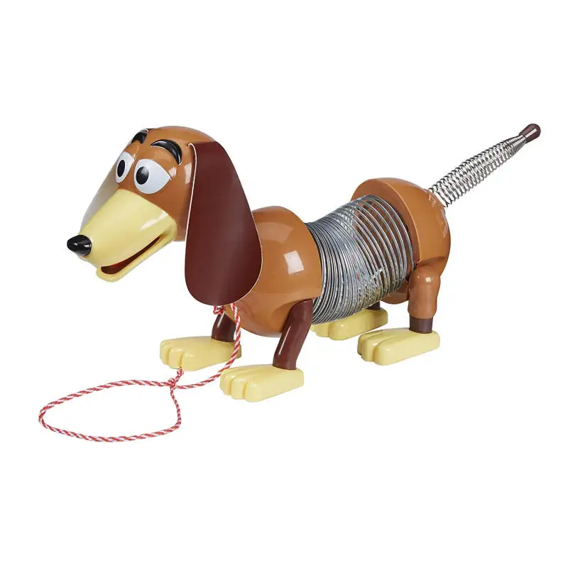 35 см История игрушек 4 Woody Juguete 1:1 собака Спиралька фигурка Коллекционная модель Slinky игрушки для детей подарок на день рождения - Цвет: Белый