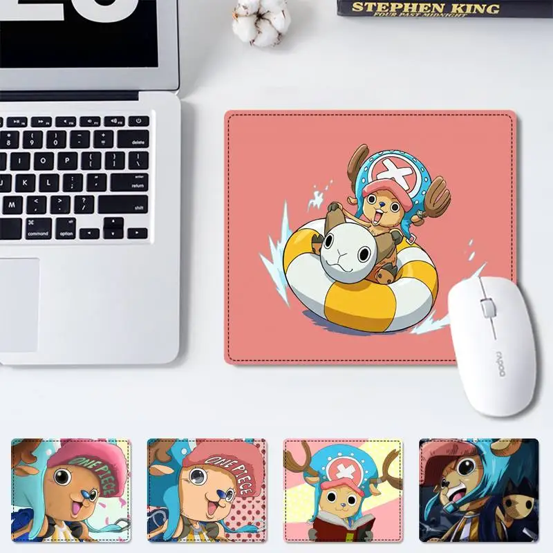 

Trendy One Piece Chopper Cute office Pad Small Pads Family Laptop Gamer Rubber Mouse Mat MousePad Desk Gaming Mousepad Cup Mat