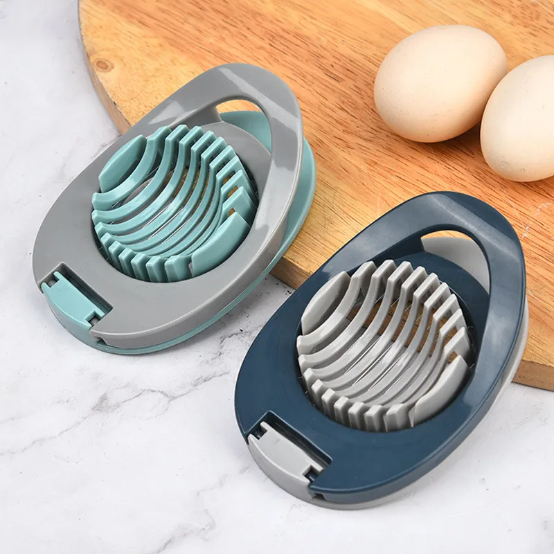 

Multifunctional Egg Cutter, Stainless Steel Wire, Plastic Divider, Egg Fruit and Vegetable Slicer, Creative Kitchen Utensils