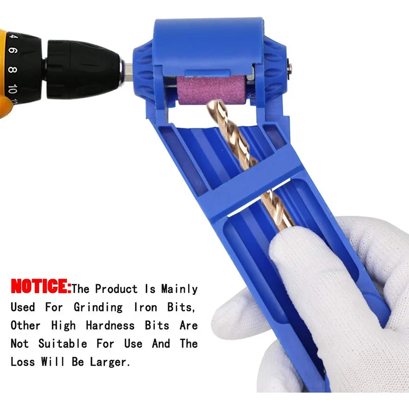 2 комплекта точилка для сверл портативное алмазное сверло инструмент заточки