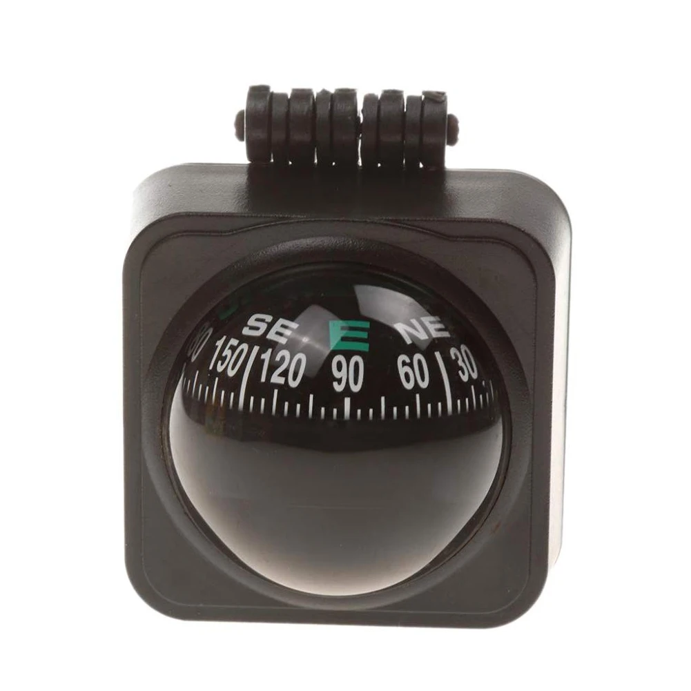 

Universal Car Compass Adjustable Navigation Dashboard Compass Bike Hiking Direction Pointing Spherical Outdoor Car Compass