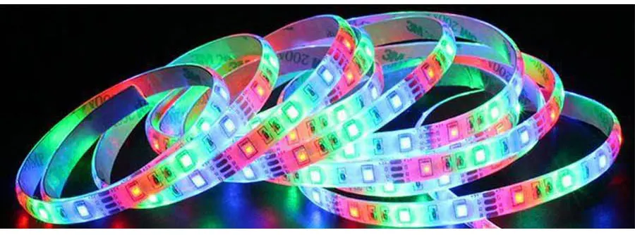 12V SMD 2835 Светодиодные ленты светильник Водонепроницаемый светодиодный потолочный светильник для дома украшения с 3/24 ключей/ИК контроллер Wi-Fi
