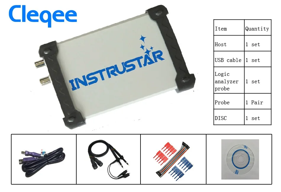 

ISDS205C 4 в 1 виртуальный ПК USB цифровой осциллограф + регистратор данных + Анализаторы спектра + USB 16 логический анализатор (поддержка Saleae Logic)