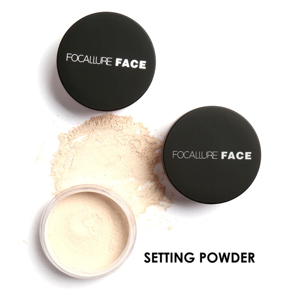 Пудра для макияжа FOCALLURE рассыпчатая водостойкая 3 цвета| |