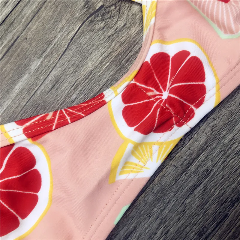 Детское бикини с бахромой и принтом коллекция 2020 года детский купальник для