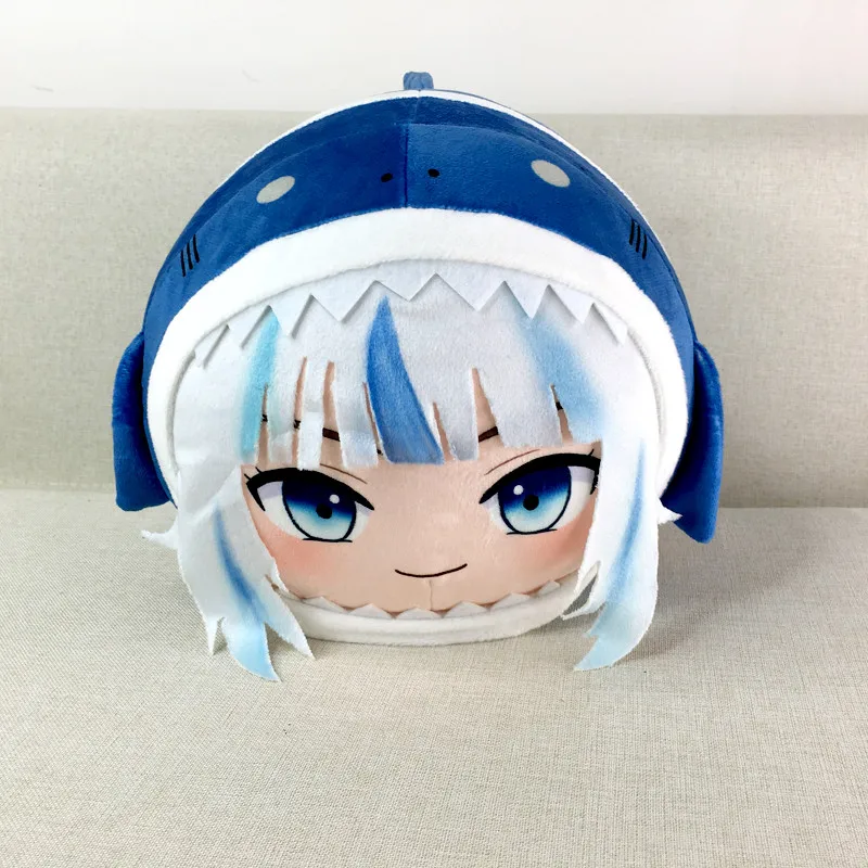 

Anime Game Hololive VTuber Gawr Gura Cute Plush Doll Dango Mascot Dolls Toy Throw Pillow Puppet Cartoon Plushie Xmas Gift