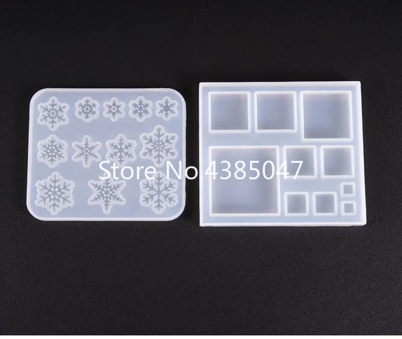 1 шт. в форме снежинки Силиконовые УФ полимерные формы для ювелирных изделий
