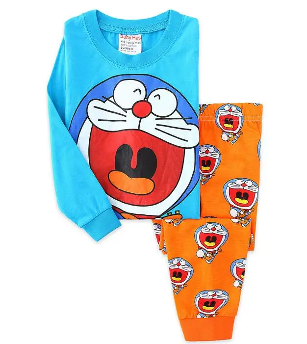 Зимняя детская пижама Пижама для маленьких мальчиков комплекты из футболки и