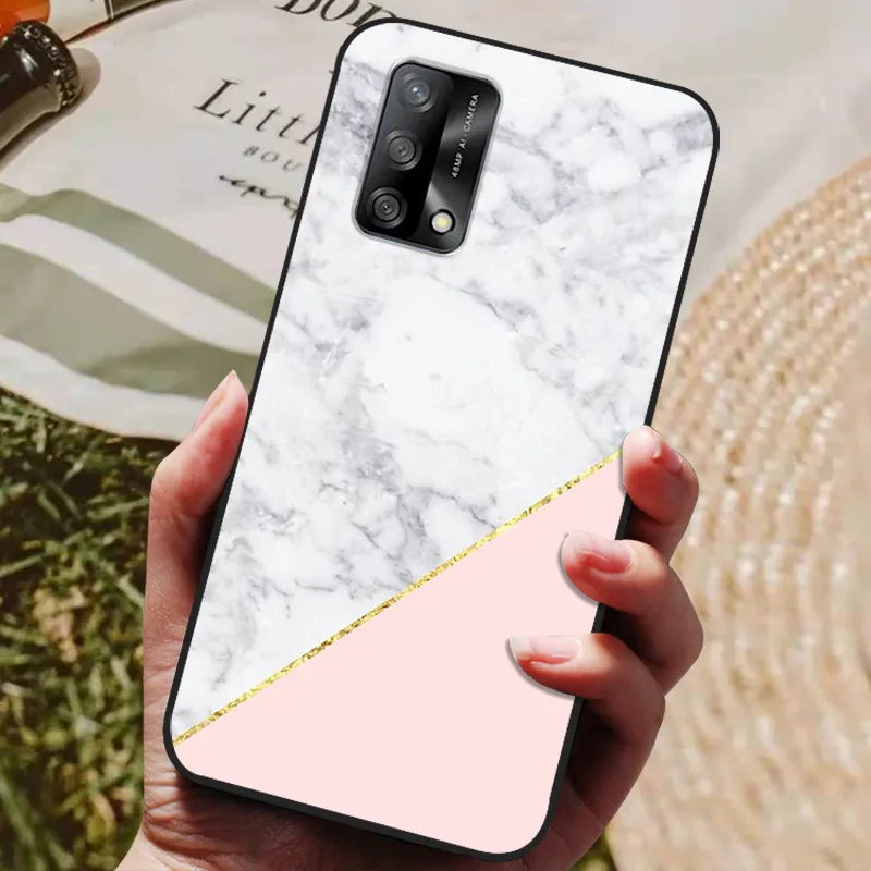 for OPPO A74 Case 4G Soft Silicone Back Cover TPU Phone Case for OPPO A74 CHP2219 Bumper Coque for OPPOA74 A 74 4G Fundas Shell