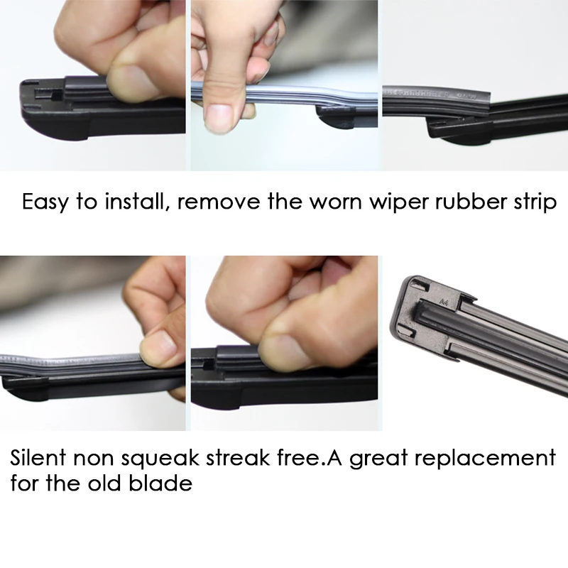 2 шт. универсальные AAA класс автомобильные вставные мягкие резиновые прокладки