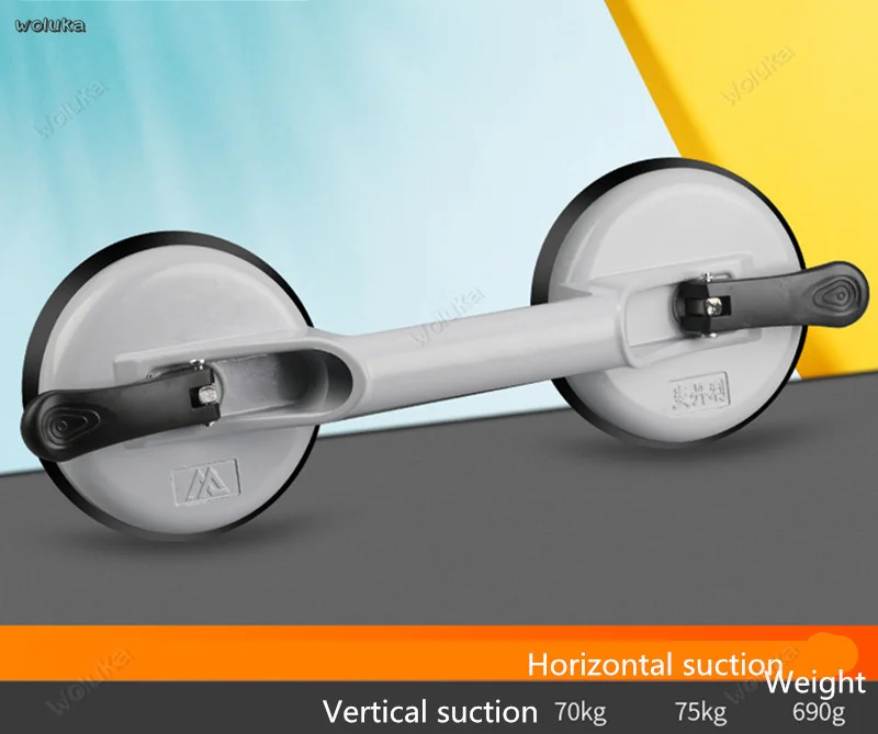 Присоска для стекла мощная вытяжка Одиночная и двойная трехкулачковая