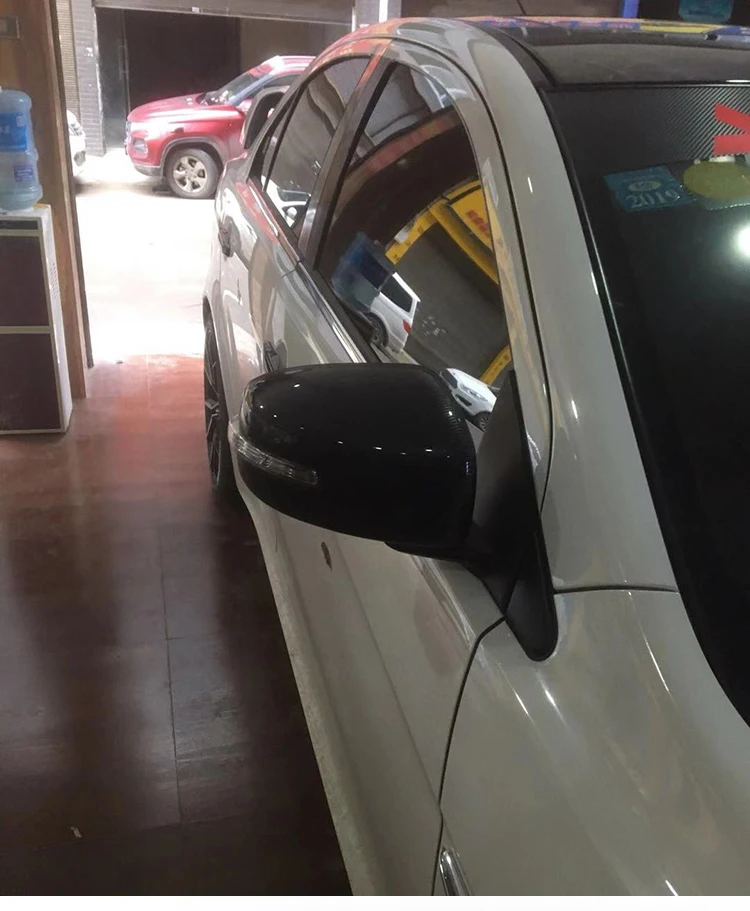 Автомобильная дверь боковое зеркало заднего вида крышка отделка для Mitsubishi Lancer EX 2013- зеркало заднего вида крышка корпус автомобиля аксессуары