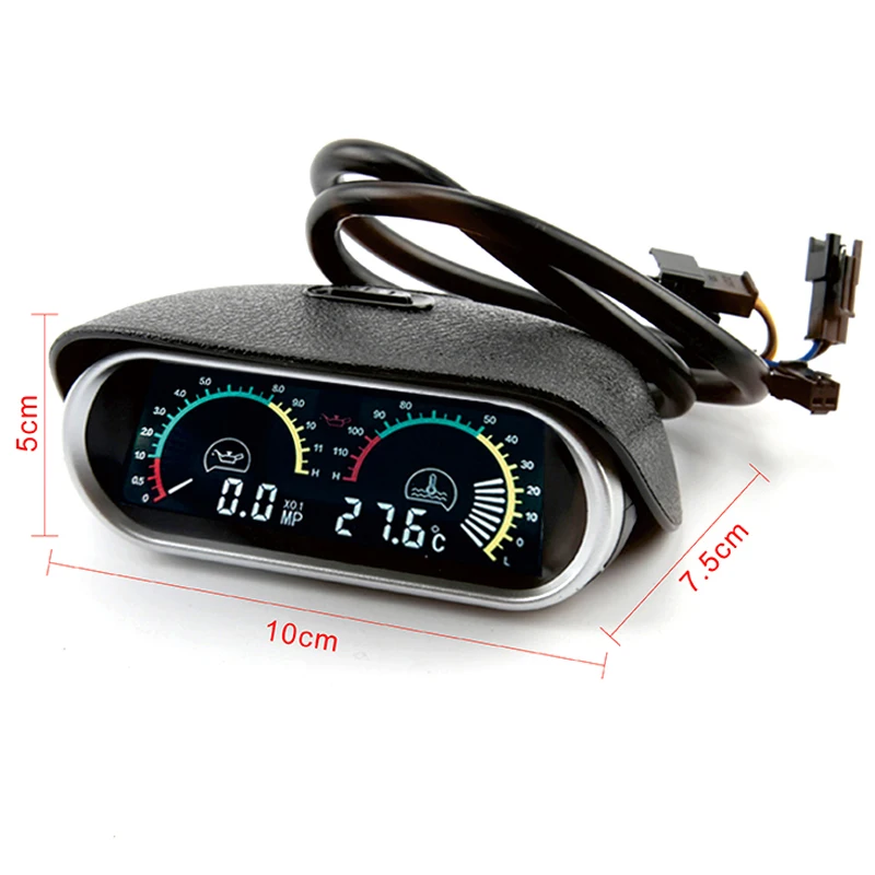 Универсальный Автомобильный датчик температуры воды 2 функции 12 В/24 В давления