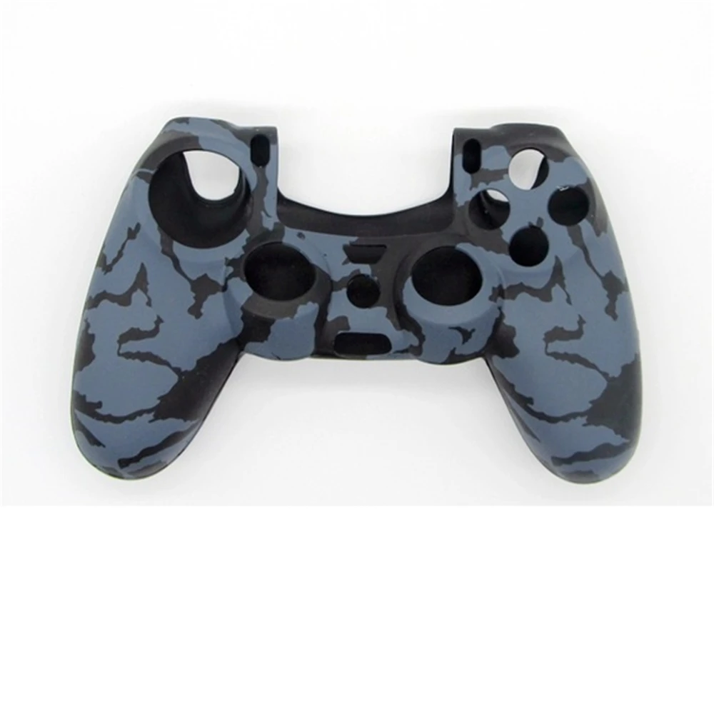 Защитный чехол для PS4 новый Камуфляжный защитный из мягкого силикона и геля