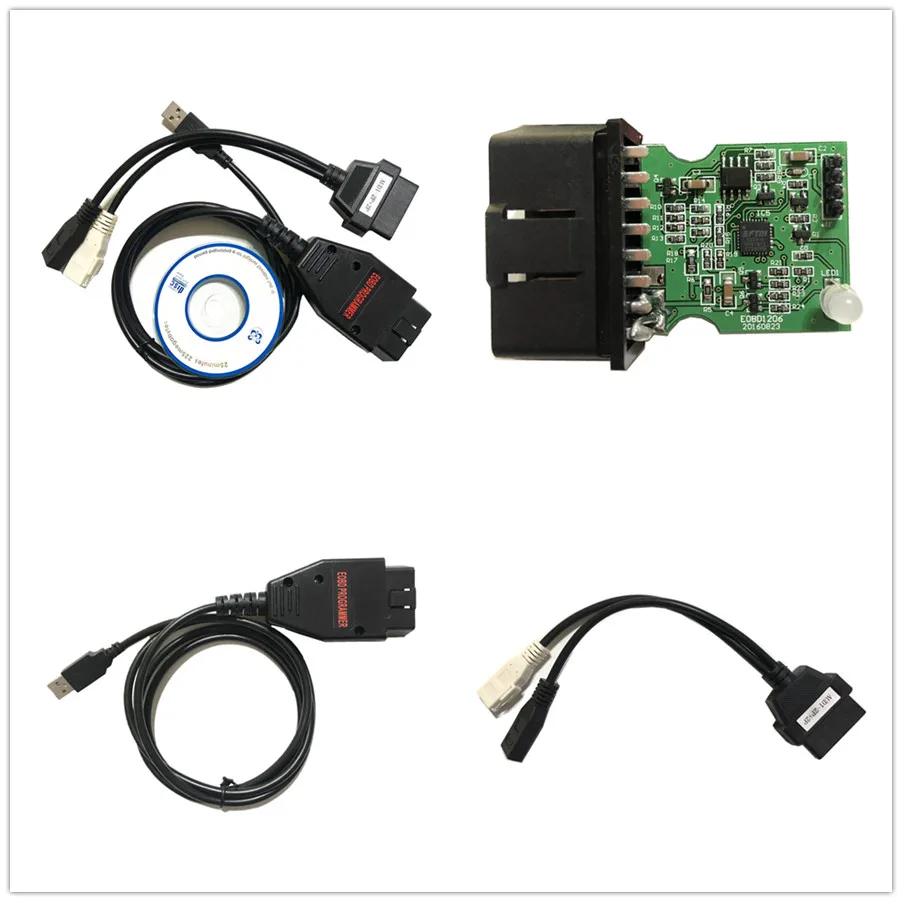 10 шт./лот DHL бесплатно Galletto 1260 ECU Flasher программа Remap Tunning Car EOBD OBD2 диагностический