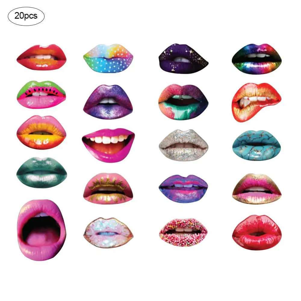 Multicolor 23 шт. вечерние курочки для фотосессии, реквизит для команды невесты, селфи реквизит, розовое золото, свадебные девичьи вечерние аксессуары для игр - Цвет: Multicolor