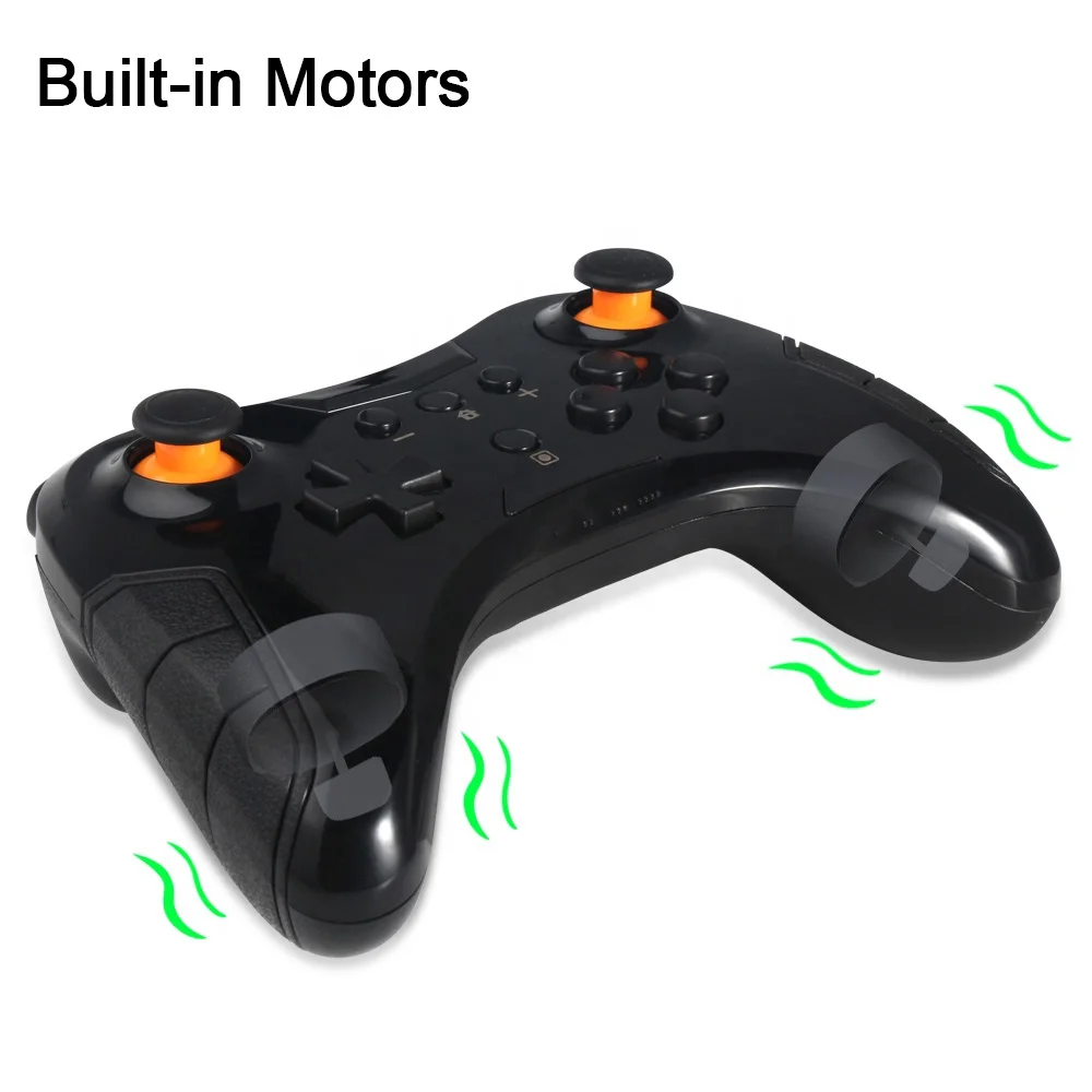 

Wireless Bluetooth Game Controller Bulit In Motor Vibration Gaming Handle NS Joystick Gamepad For Switch Pro Console