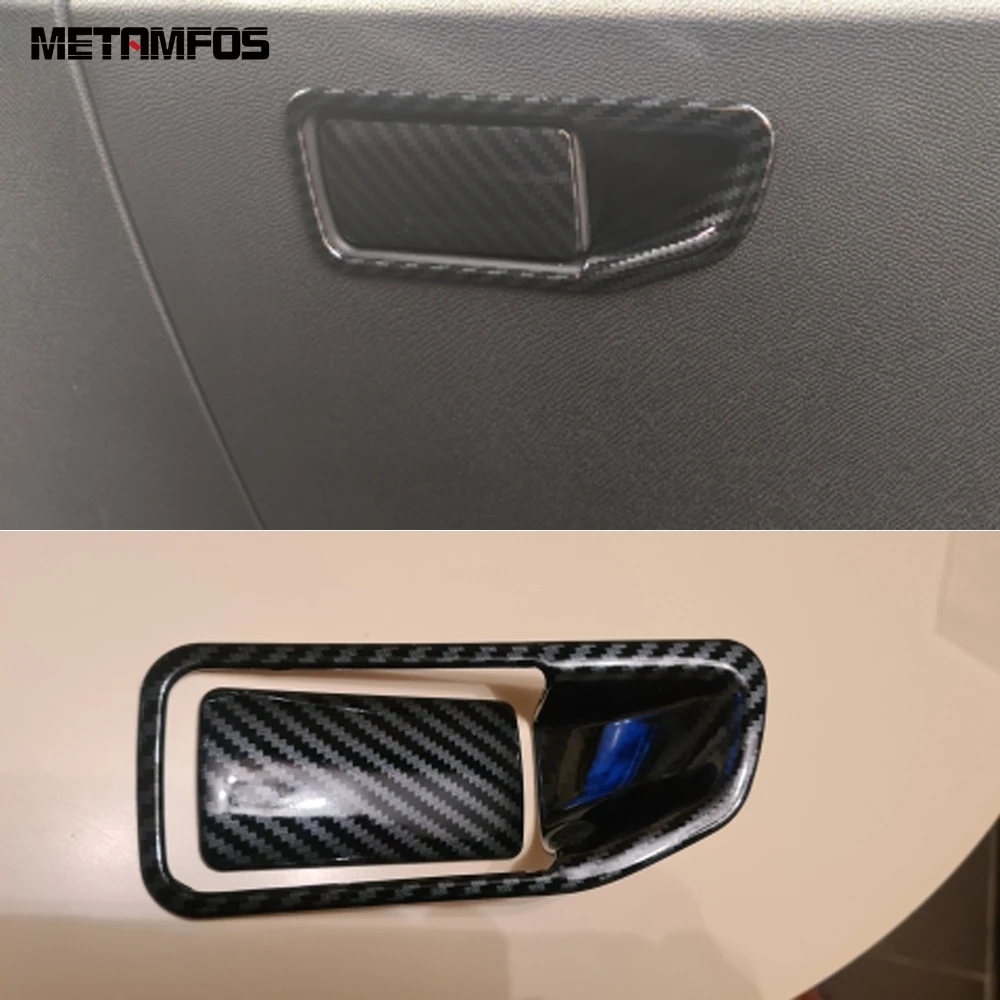 Для Peugeot 3008 GT 2016 2018 2019 2020 углеродного волокна подсветки перчаточного ящика