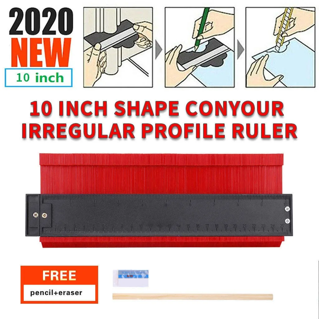 Калибр для дублирования контура плотничный инструмент измерительная линейка