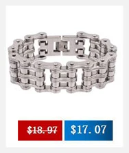 Панк большая велосипедная цепь из нержавеющей стали, фиолетовые черные браслеты и браслеты, Мотоциклетная цепь, браслет, мужские байкерские ювелирные изделия