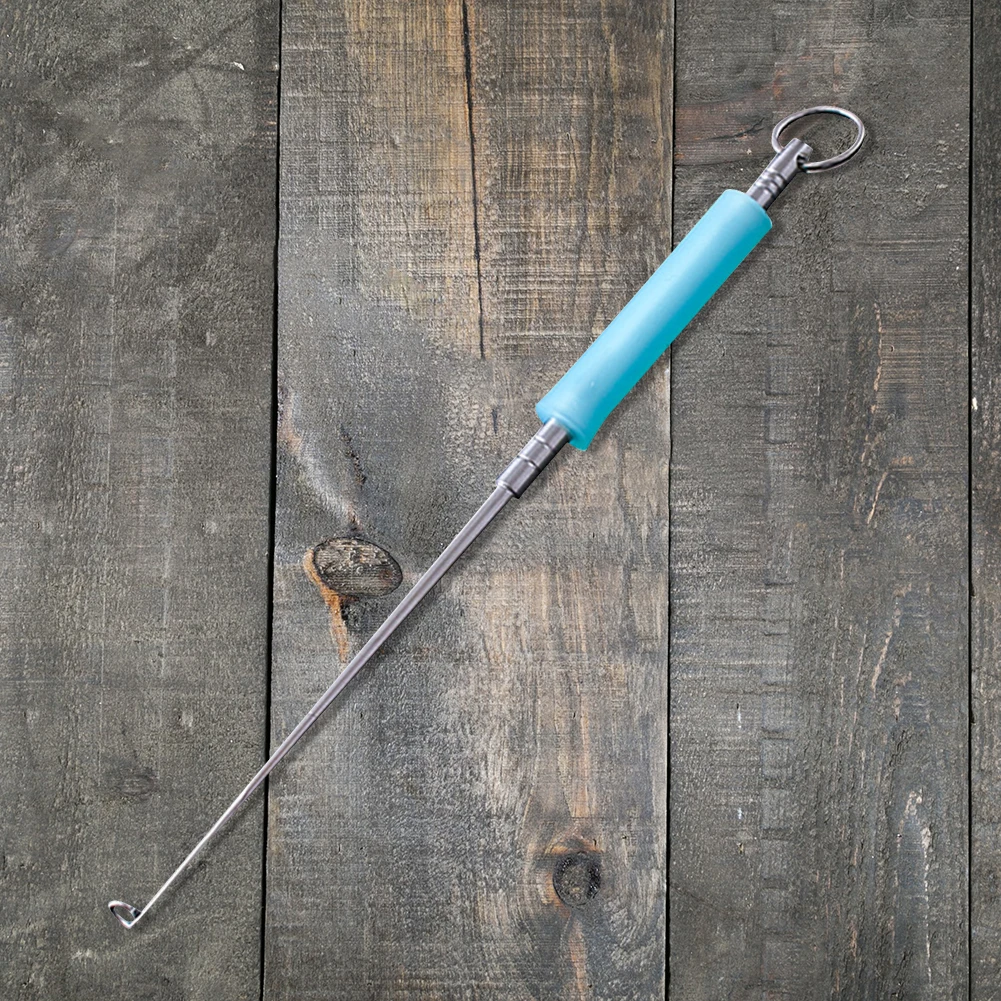 

Stainless Steel Silicone Fishhook Safety Extractor Fishing Hook Detacher Remover Rapid Decoupling Device for Fisherman