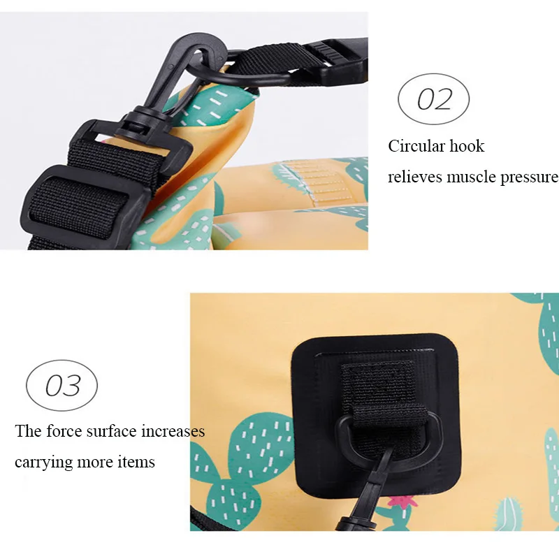 

River Trekking Backpack Portable Rafting Diving Waterproof Dry Bag Outdoor Swimming Boating Kayaking PVC Floating Storage Sack