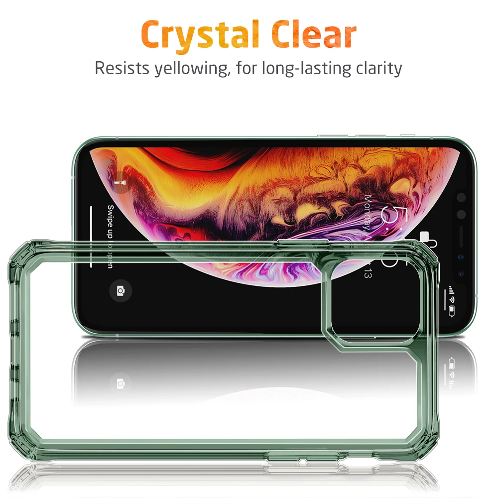 ESR противоударный чехол для iPhone 11 Pro Max, Прозрачный задний бампер, четыре угла, защитный чехол для iPhone 11 11 Pro