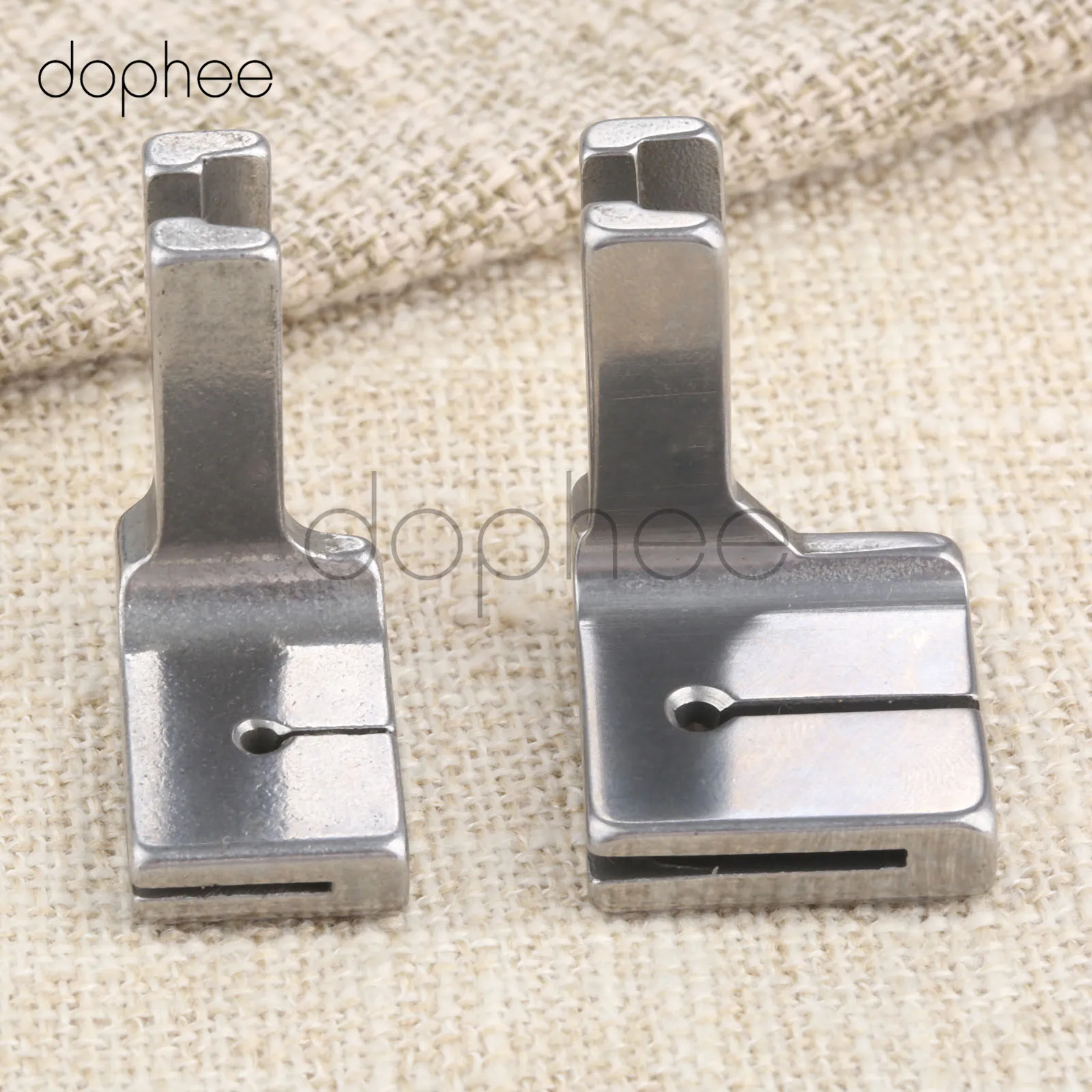 Dophee 1 шт. P5 Промышленная швейная машина стальная прижимная лапка со складками для