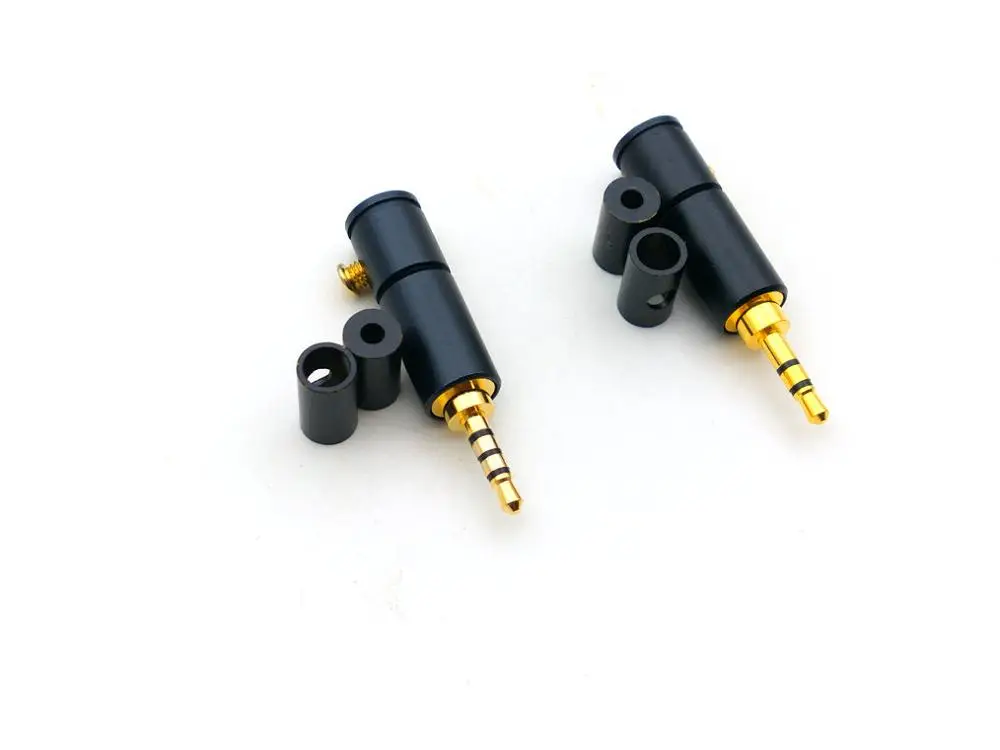 20 шт Позолоченные 2 5 мм стерео/4-полюсный автоматический ремонт разъем для