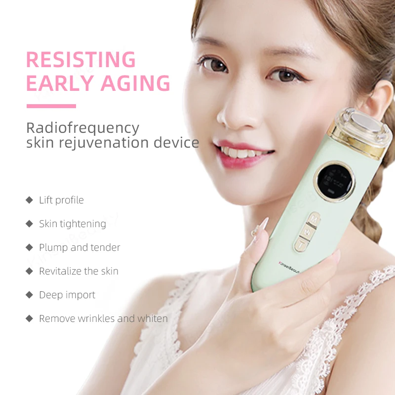 Koop Rf Huidverjonging Instrument Nfip Led Licht Skin Lifting Rimpel Verwijderen Machine Ultrasone Import Verstevigende Poriën Beauty Tool