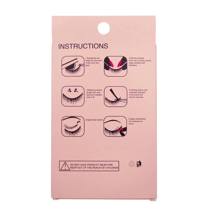 

4 Pairs Natural Long False Eyelashes Fake Lashes Makeup 3D Mink Lashes Eyelash Extension Black Cotton Band Makeup Tools