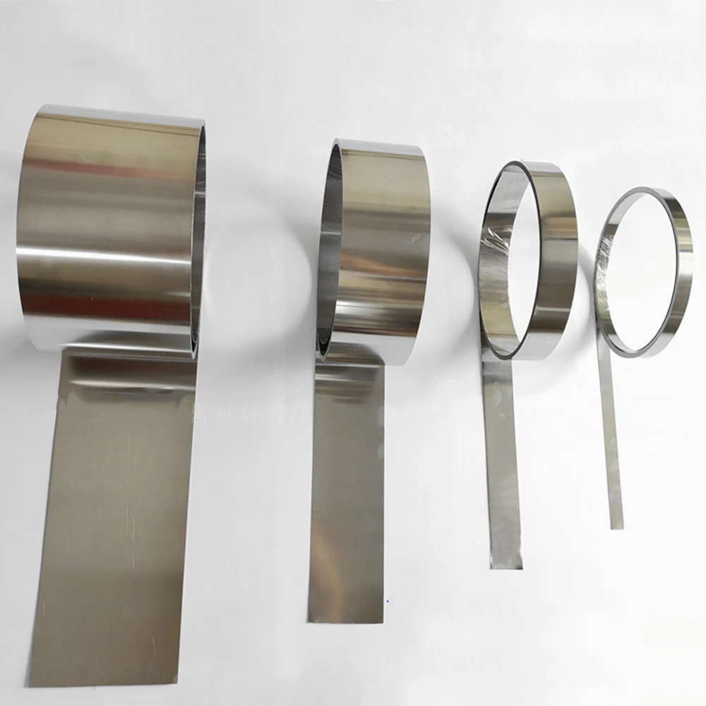 

304 Stainless Steel Strip Width 5cm Stainless Steel sheet Thin Steel Skin Thickness 0.1mm 0.15mm 0.2mm 0.3mm 0.35mm Customize