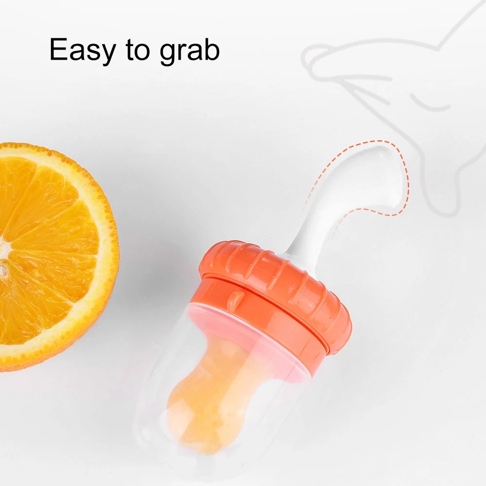 

Silicone BPA Free Nipple Pacifier Fresh Food Milk Feeder baby care Children Feeding Tool