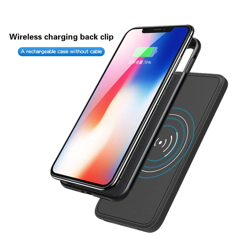 Для Samsung Galaxy S9 Plus Note 8 9 чехол для батареи градиент Закаленное Стекло Беспроводной