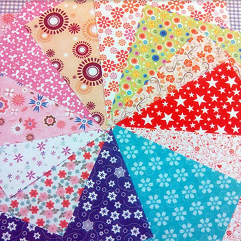 

12colour/pack Vintage Broken Flowers Origami Paper 15x15cm Kids Craft Scrapbooking Paper Decorative Floral Papers